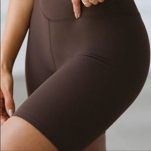 Joan brown biker shorts